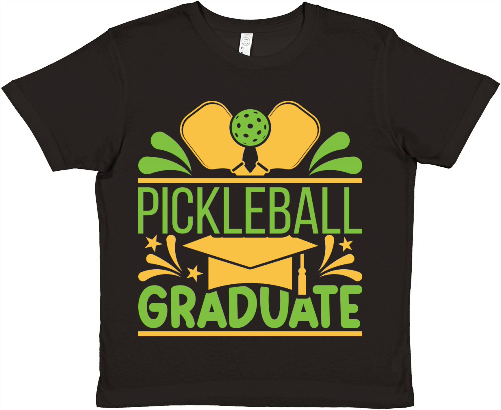 Pickleball Graduate 07 Premium Kids Crewneck T-shirt