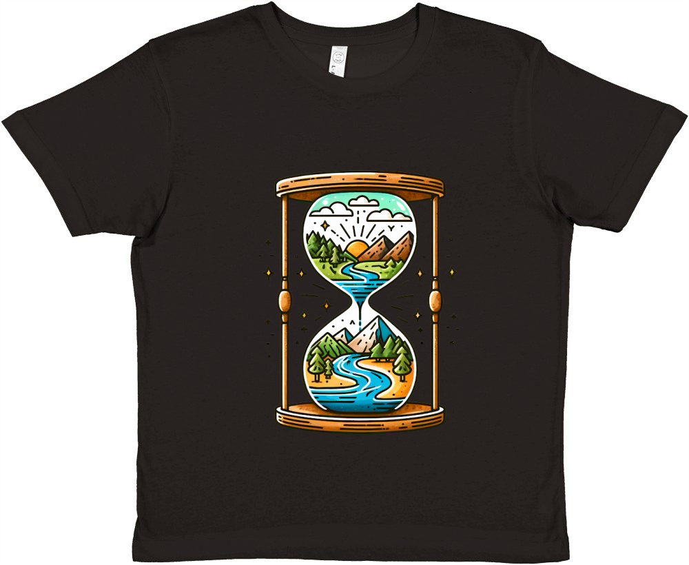 Time for Adventure camping Premium Kids Crewneck T-shirt