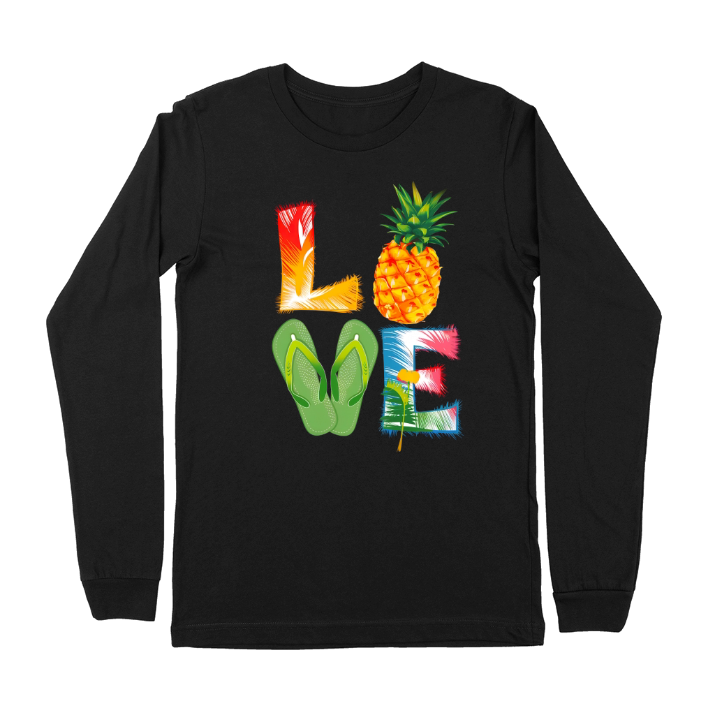 Love Pineapple Premium Long Sleeve