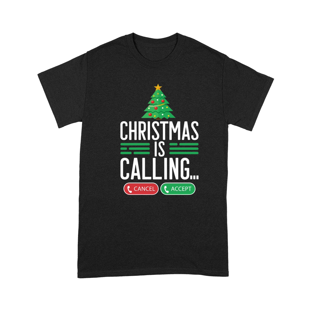 CHRISTMAS IS CALLING Premium T-shirt