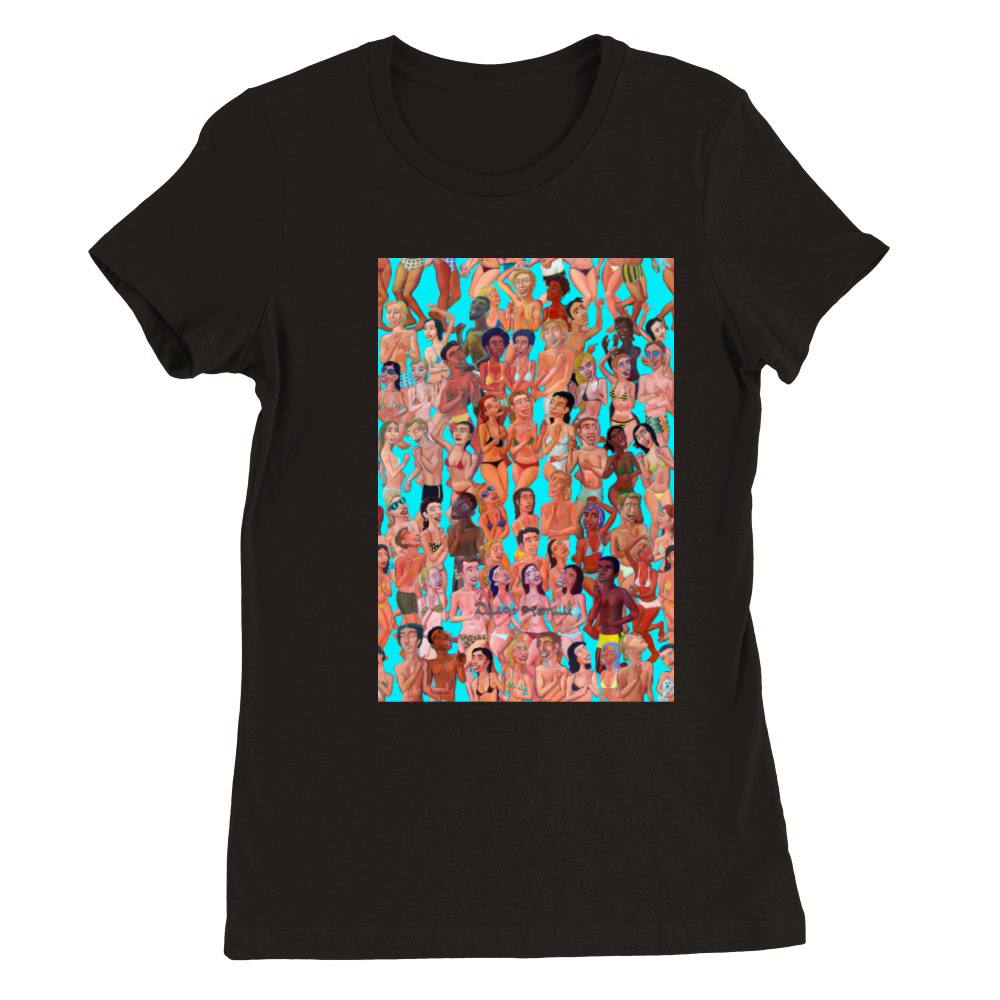 la fiesta 3 Premium Womens Crewneck T-shirt