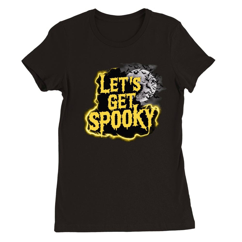Lets spooky Premium Womens Crewneck T-shirt