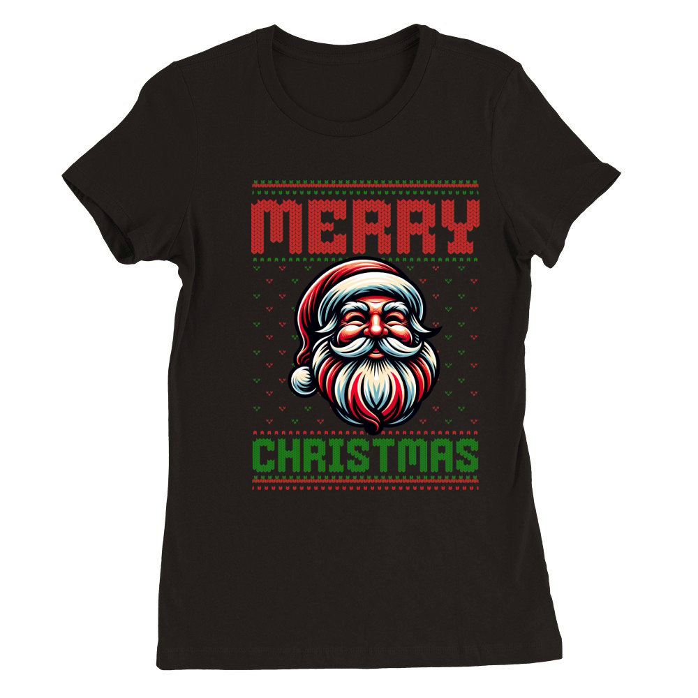 Merry christmas 59 35 Premium Womens Crewneck T-shirt