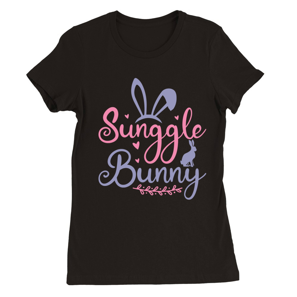 Sunggle bunny Premium Womens Crewneck T-shirt