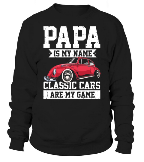 Hilarious Vintage Automobiles Classical Sweatshirt Unisex