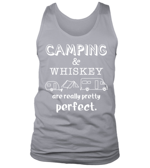 camping and whiskey Tank Top Unisex