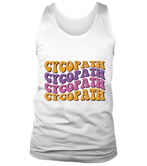 Cycopath Retro Groovy Vintage Tank Top Unisex