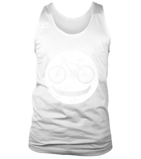 MTB Bike Happy Face Cycling Cyclists Tank Top Unisex