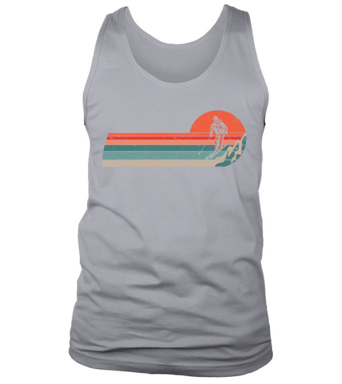 Ski Vintage Skiing Skiers Skier Tank Top Unisex