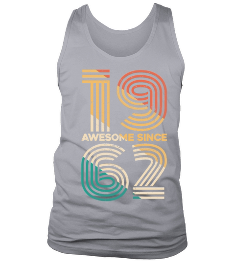 Vintage 1962 - 60 years old - 60th birthday gift Tank Top Unisex