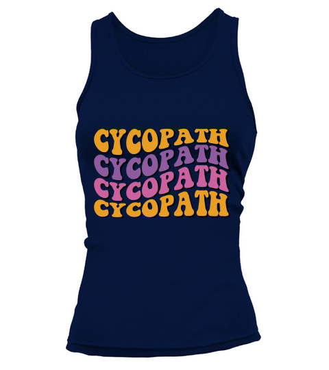 Cycopath Retro Groovy Vintage Tank top Woman