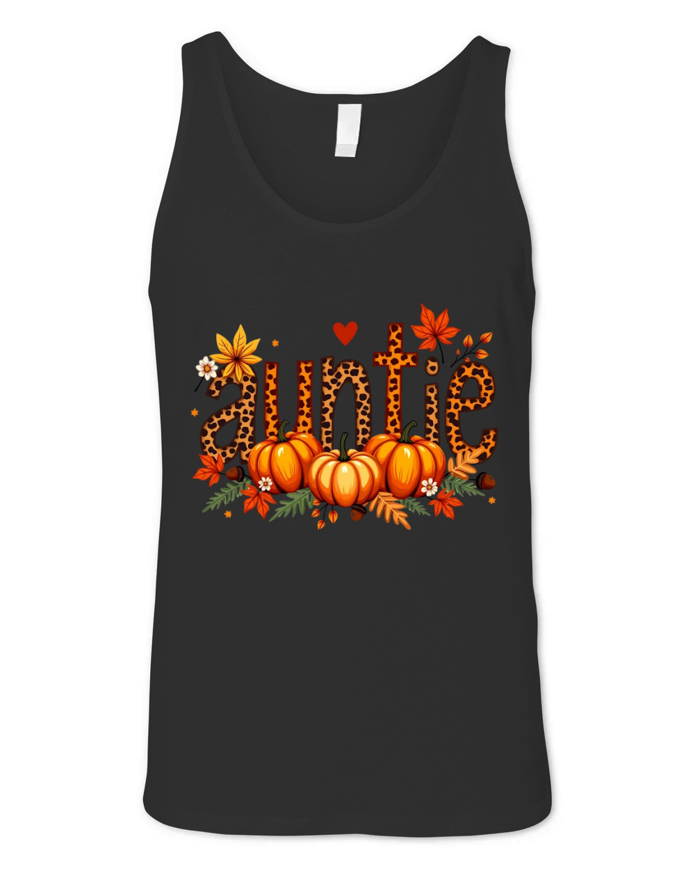 Auntie Leopard 1 Unisex Jersey Tank