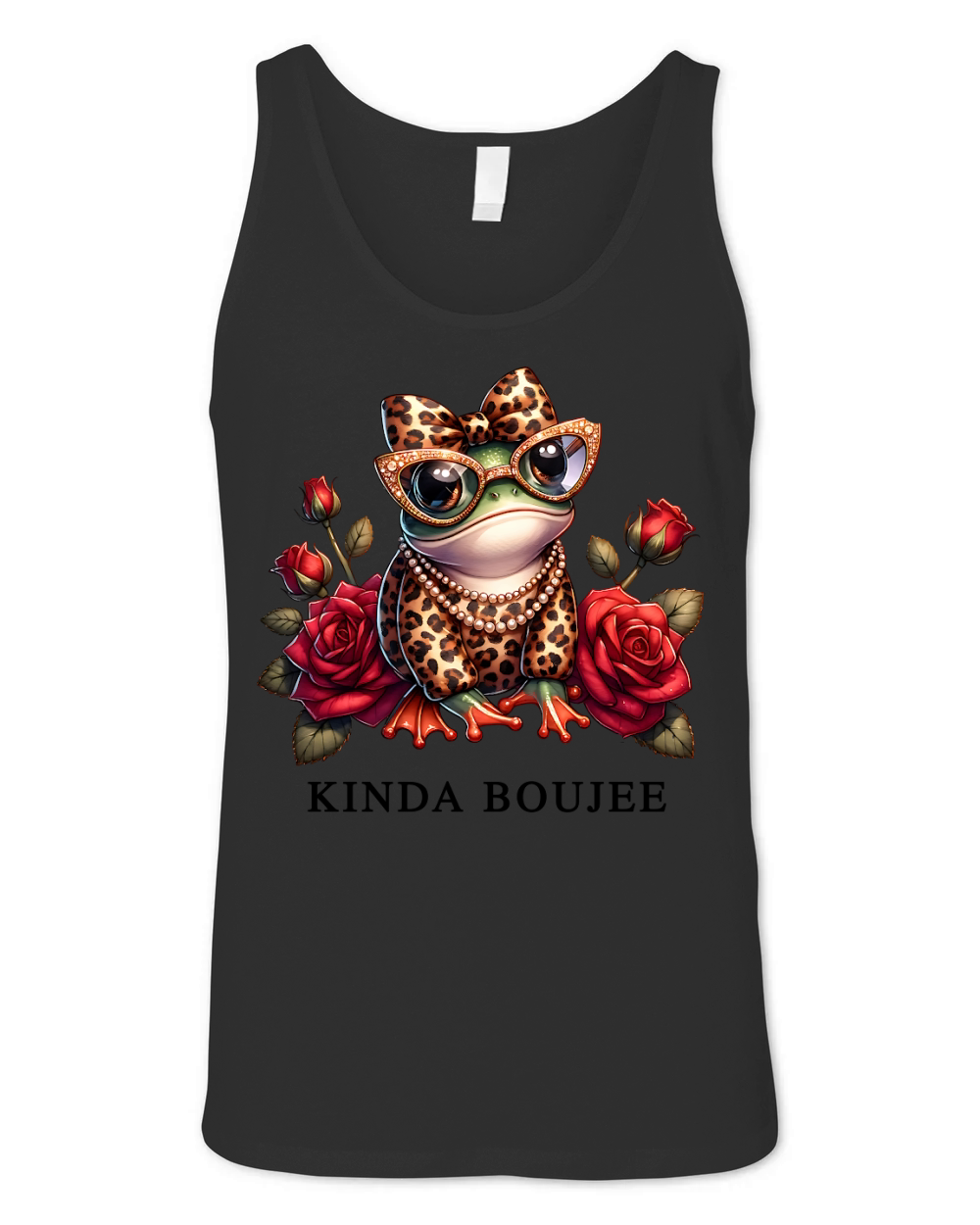 boujee frog2 Unisex Jersey Tank