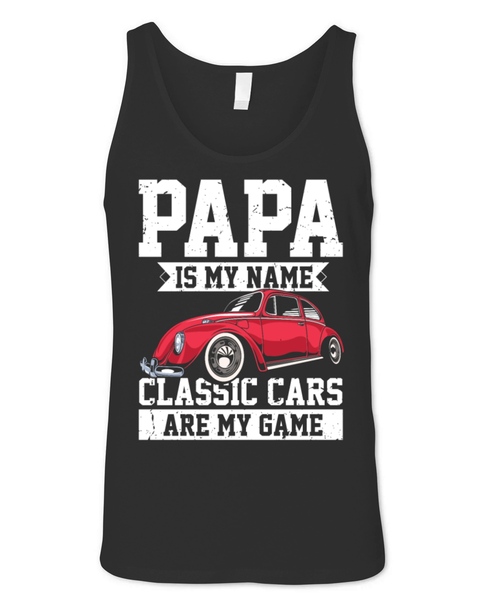 Hilarious Vintage Automobiles Classical Unisex Jersey Tank