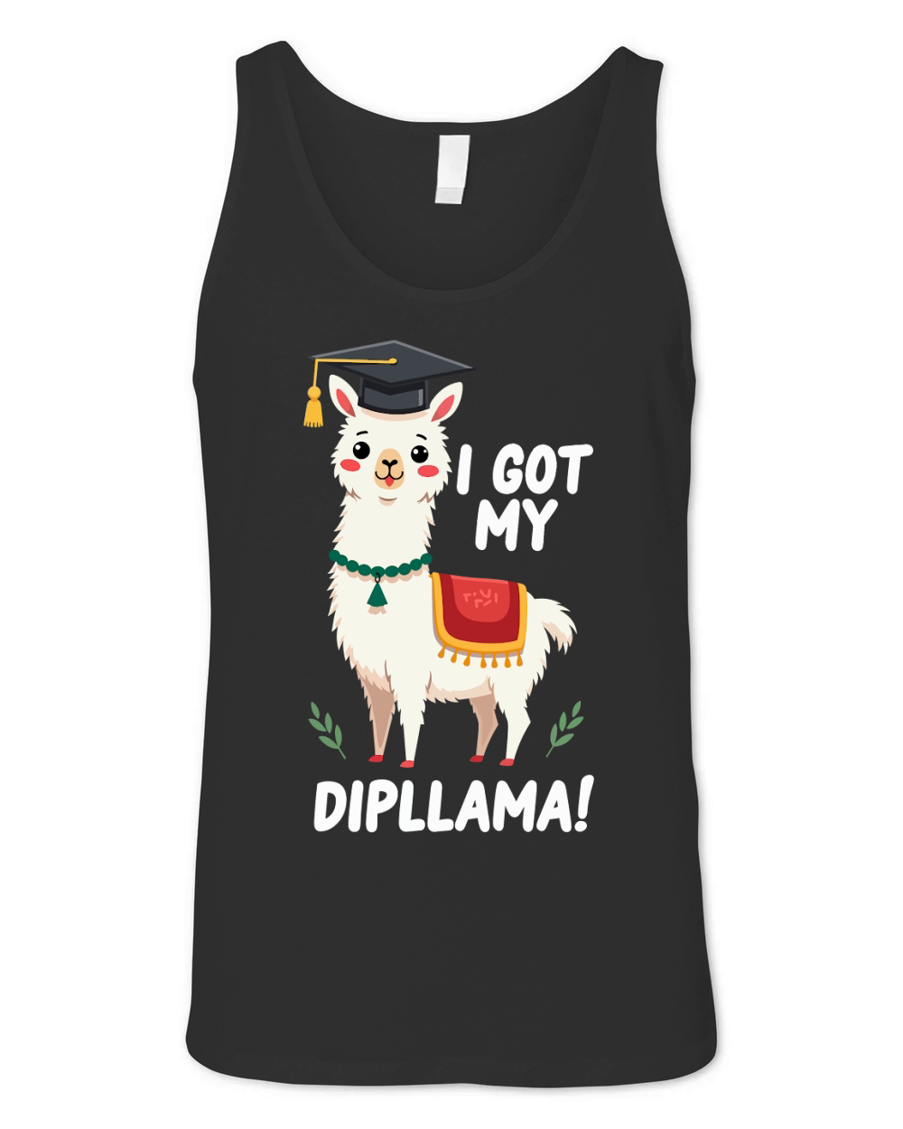 I got my dipllama! Unisex Jersey Tank