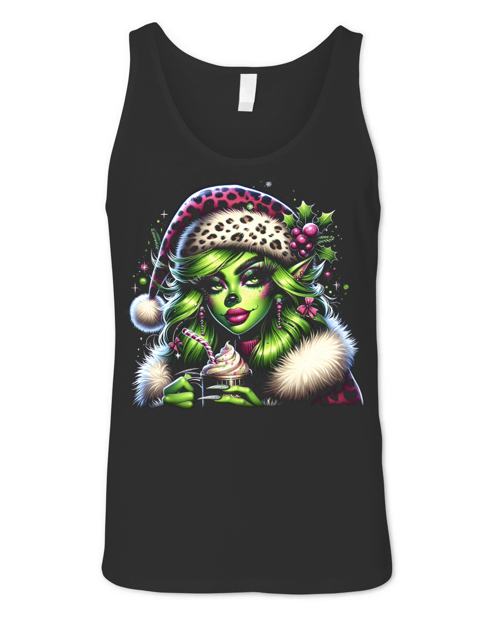 Magical Holiday Elf 5 Unisex Jersey Tank