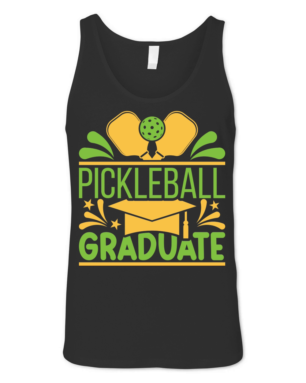 Pickleball Graduate 07 Unisex Jersey Tank
