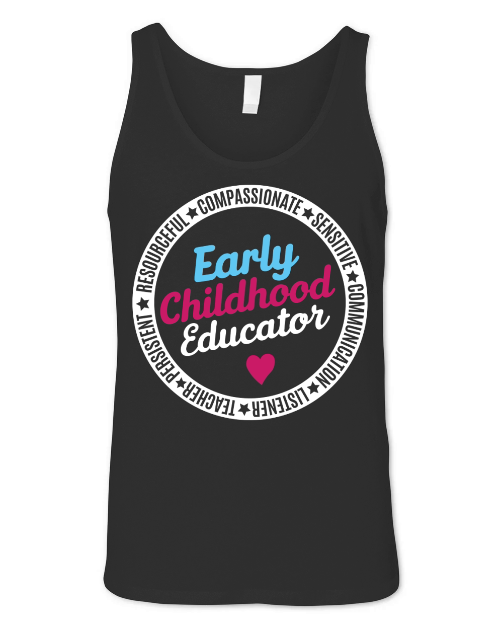 Resourceful compassionate sensitive communication Unisex Jersey Tank