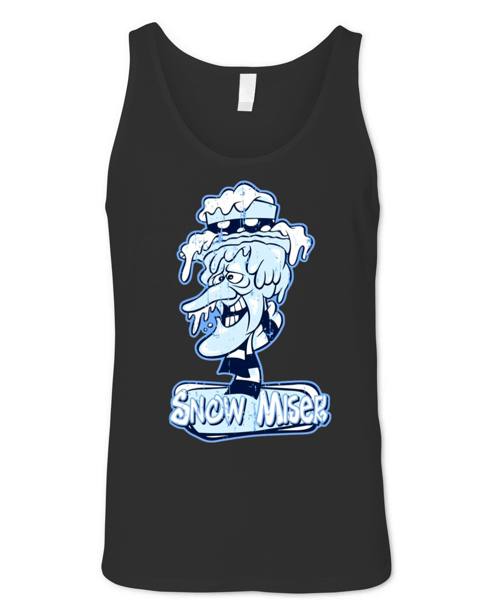 Snow Miser Ugly Christmas Unisex Jersey Tank