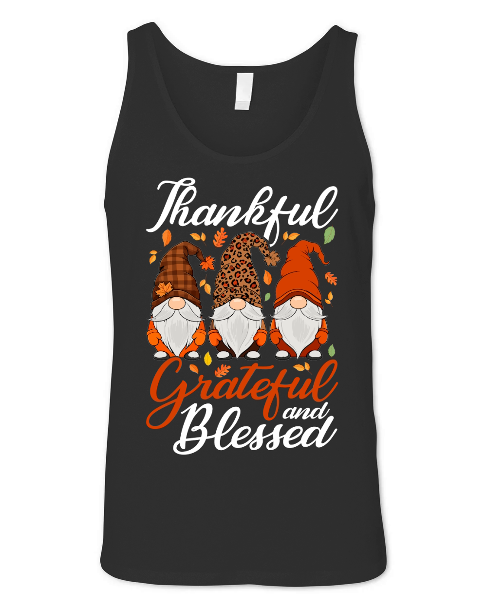 THANKFULL GRATEFULL AND BLESSED Unisex Jersey Tank