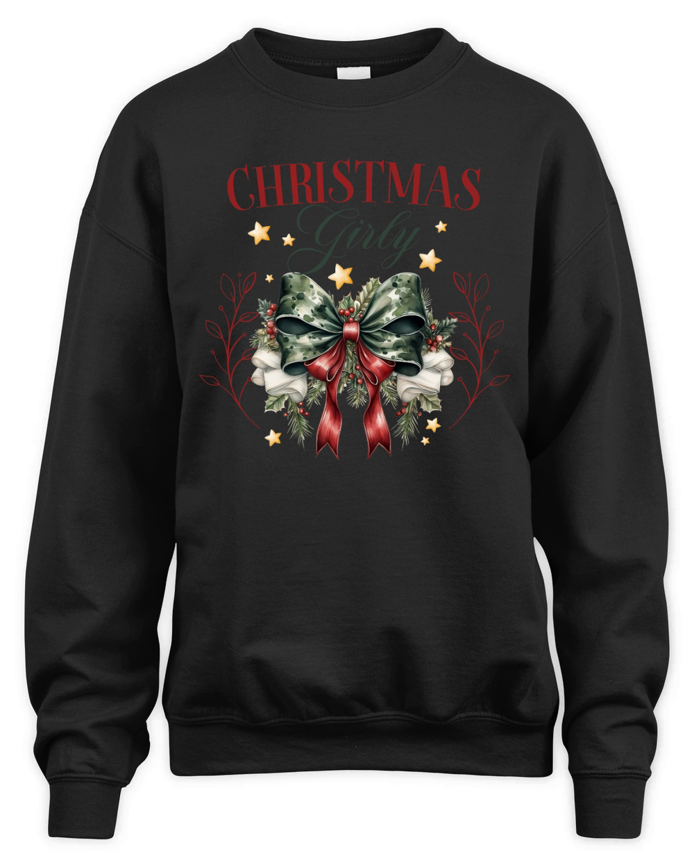 christmas girly 9 Unisex Premium Crewneck Sweatshirt