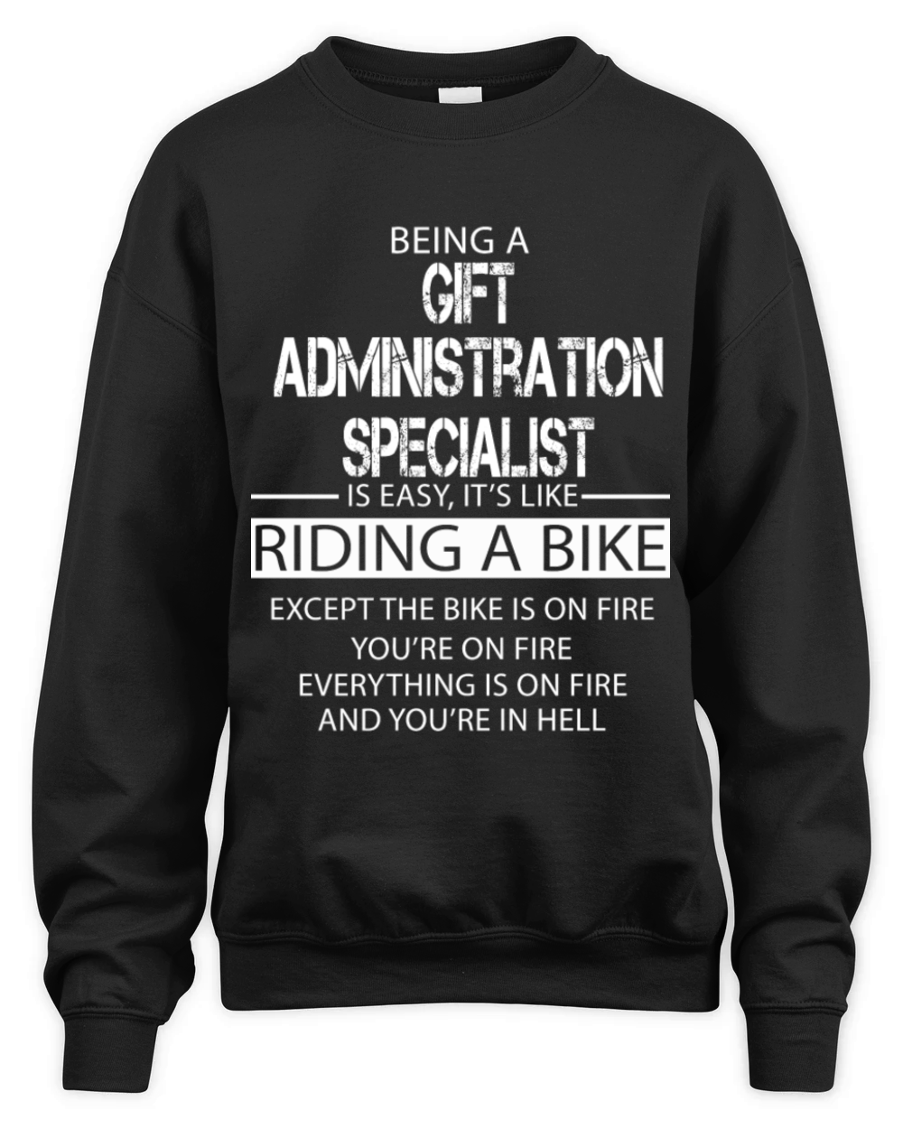 Gift Administration Specialist Unisex Premium Crewneck Sweatshirt