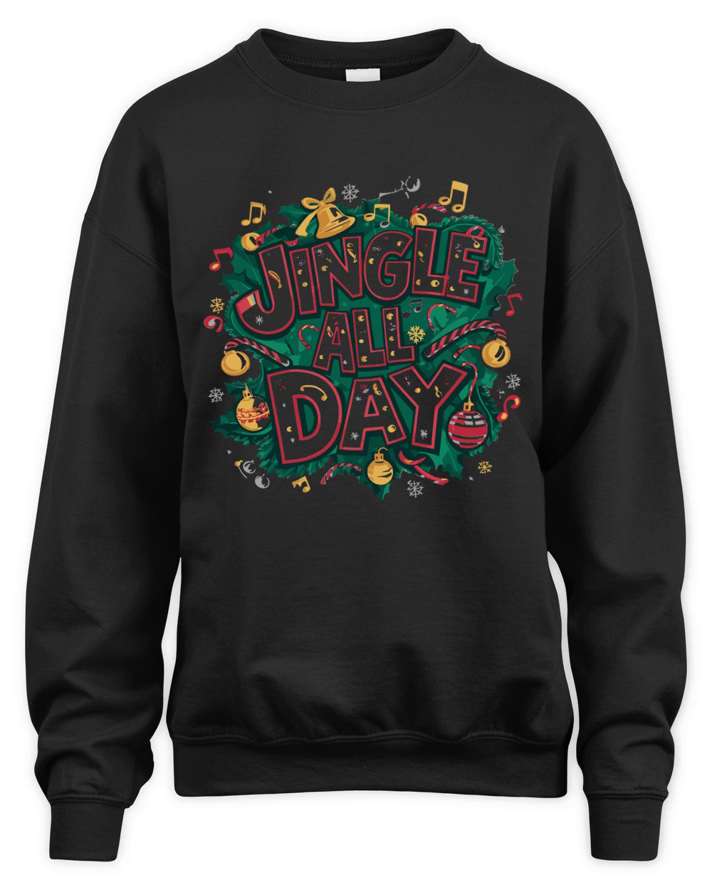 Jingle All Day Unisex Premium Crewneck Sweatshirt