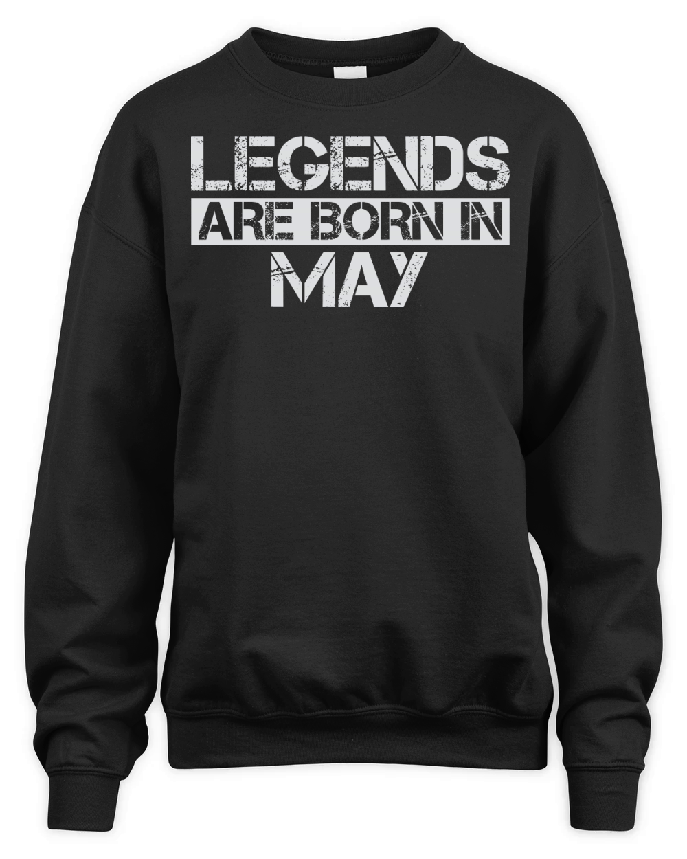 Legends are born in May Unisex Premium Crewneck Sweatshirt