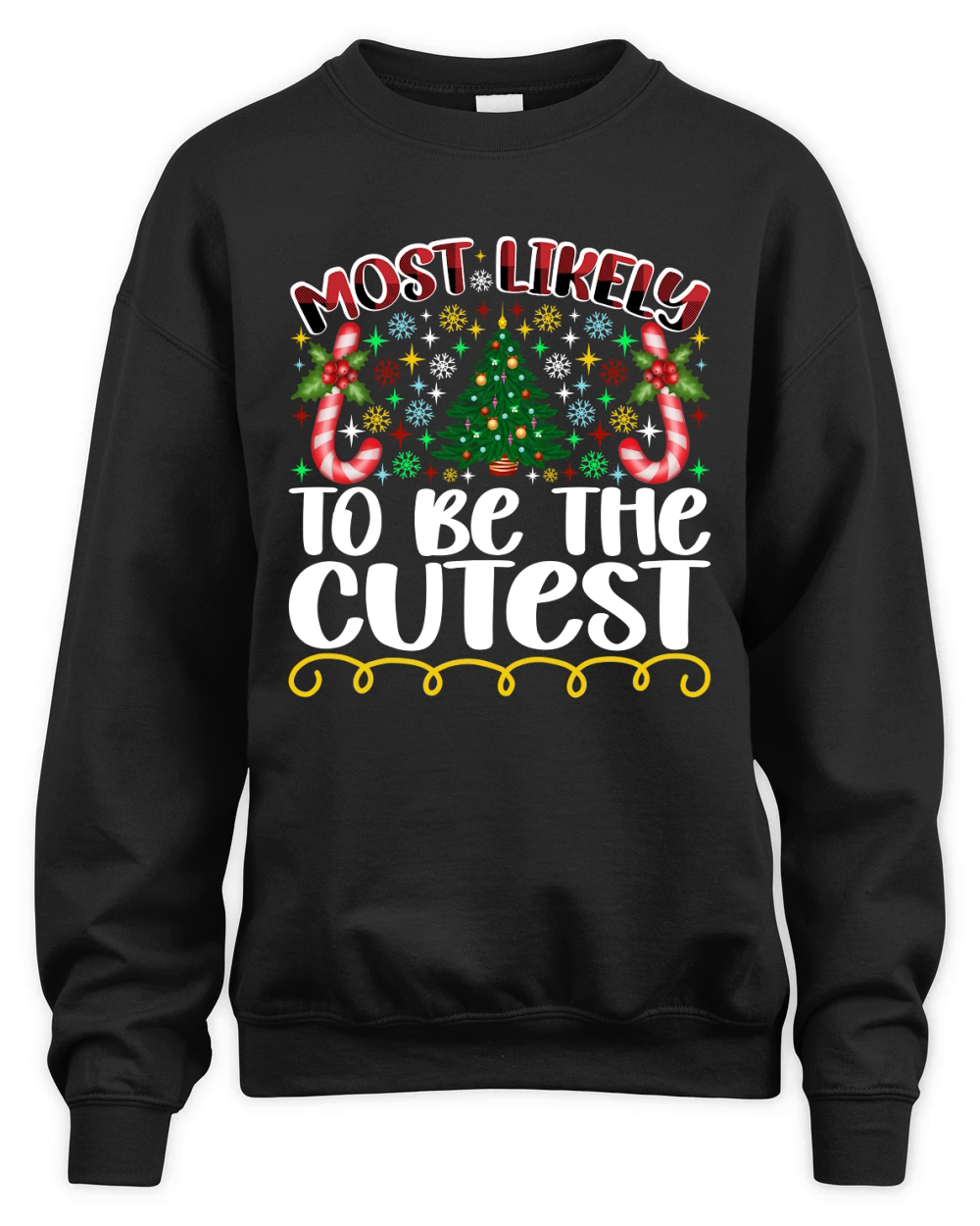 Most Likely To Be The Cutest Unisex Premium Crewneck Sweatshirt