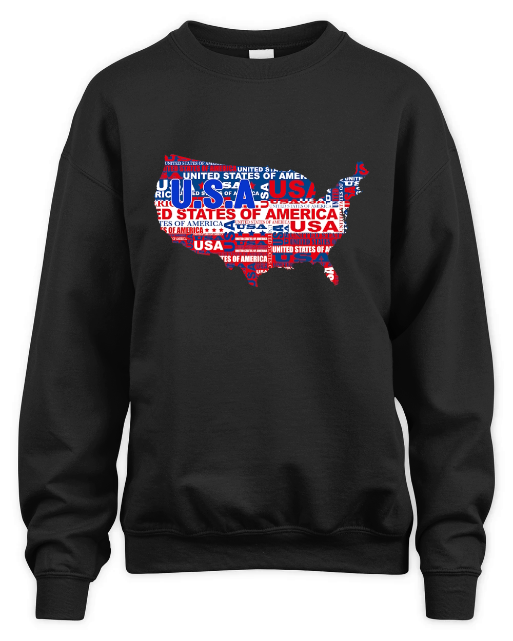U.S.A america Unisex Premium Crewneck Sweatshirt
