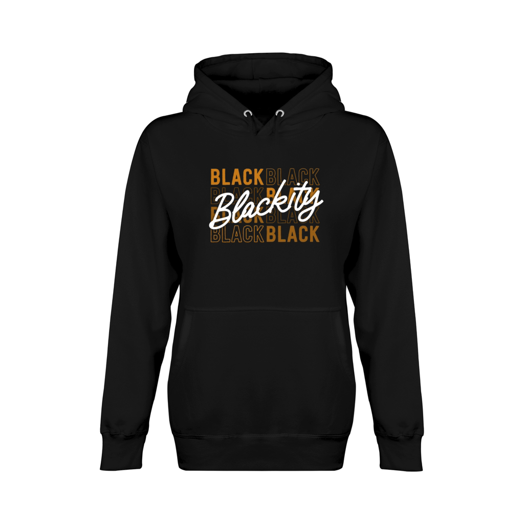 Blackity Black Proud African American Pride Unisex Premium Pullover Hoodie