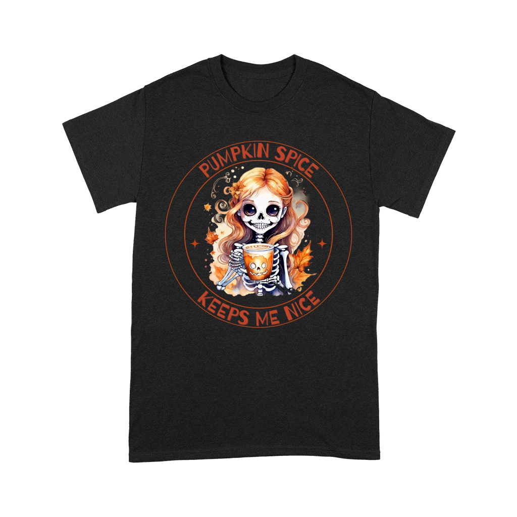 Pumpkin Spice Keeps Me Nice Unisex T-Shirt