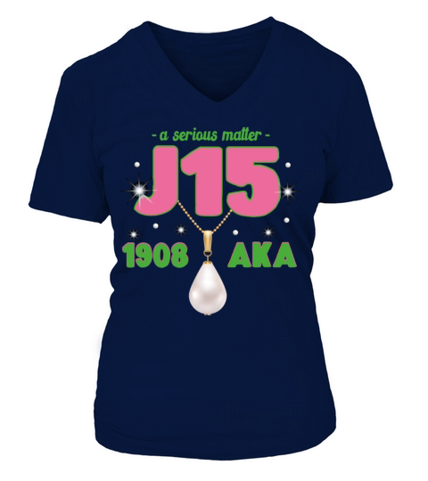 A Serious Matter J15 Founders Day 1908 V-neck T-Shirt Woman