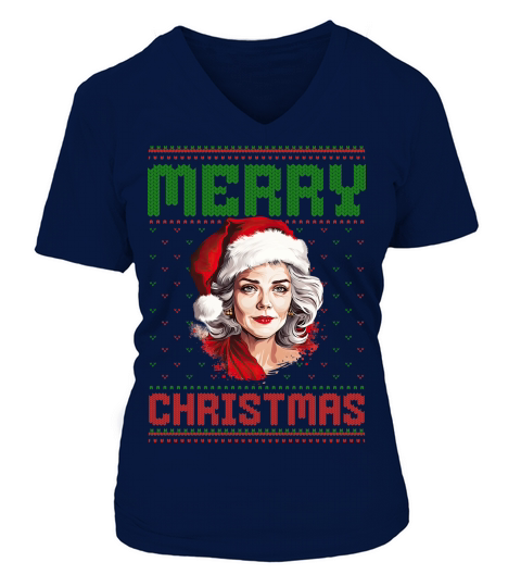 Merry christmas 59 55 V-neck T-Shirt Woman