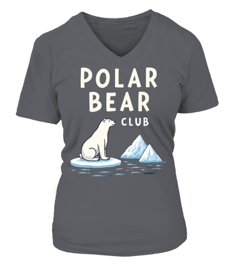 Polar bear club V-neck T-Shirt Woman