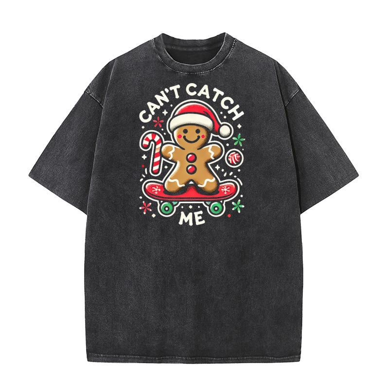Cant catch me Washed T-Shirt