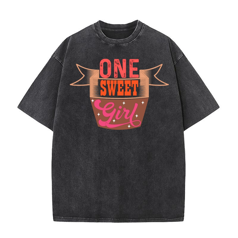 One sweet girl Washed T-Shirt