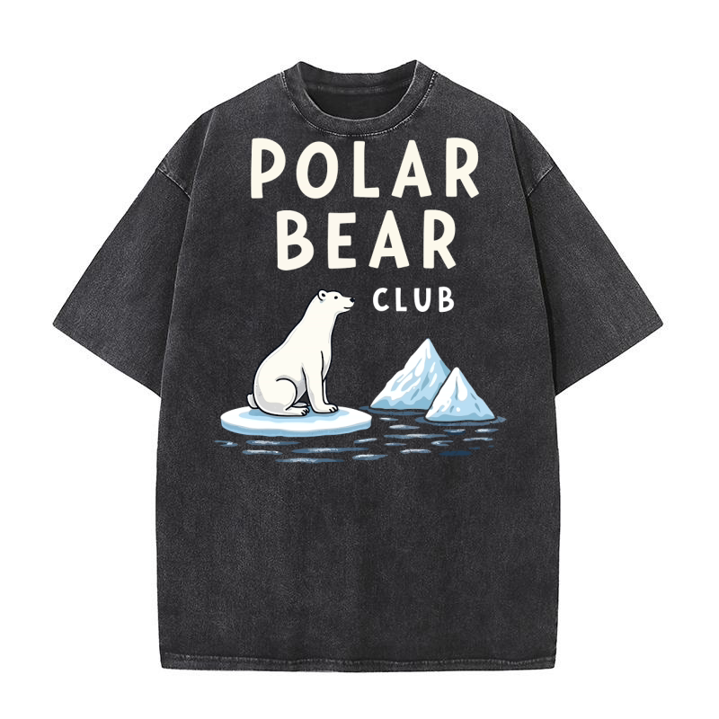 Polar bear club Washed T-Shirt