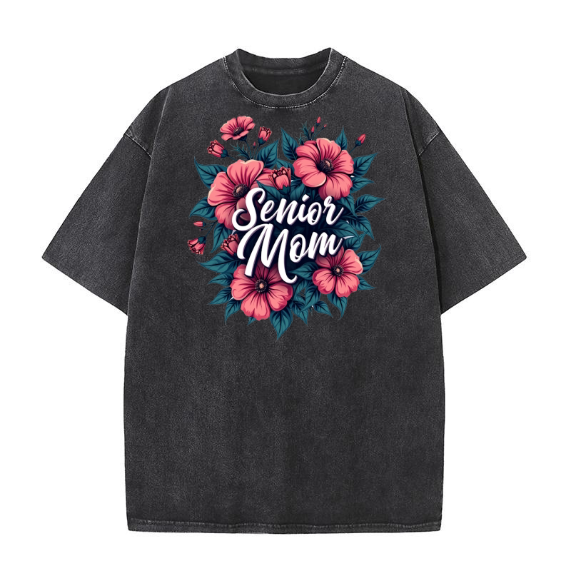 Senior Mom Washed T-Shirt