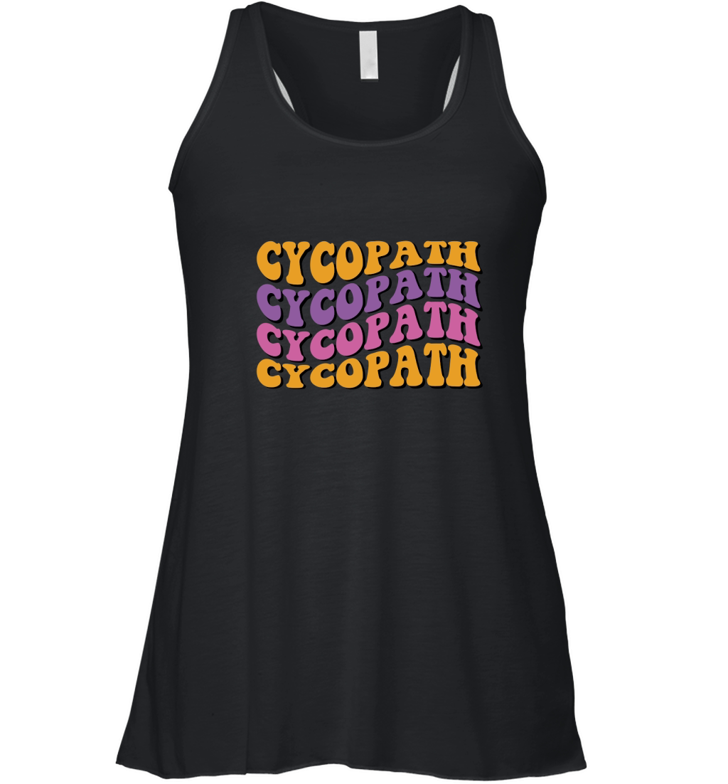 Cycopath Retro Groovy Vintage Women's Flowy Tank Top