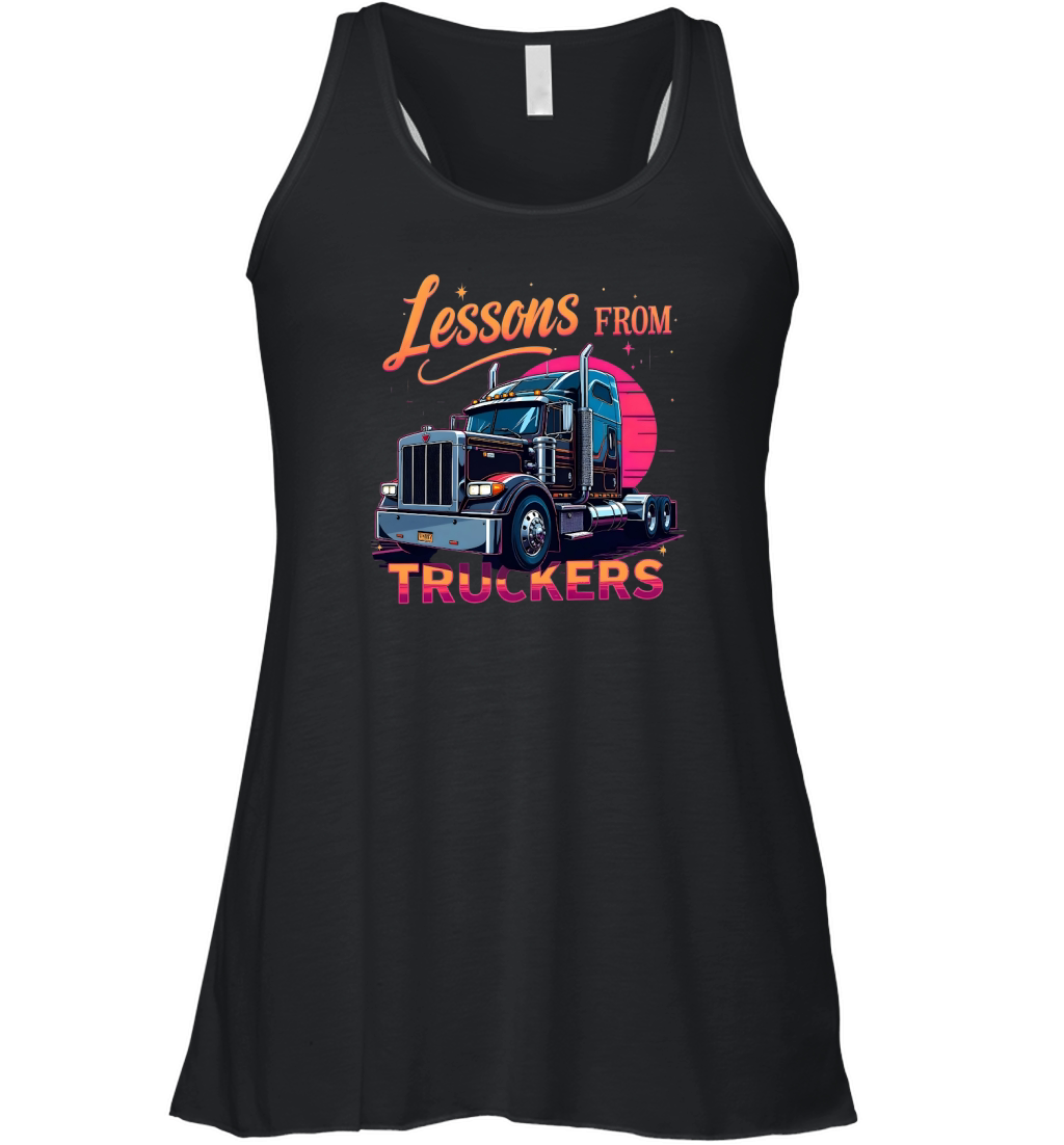 Lessons from Truckers 5 Women's Flowy Tank Top