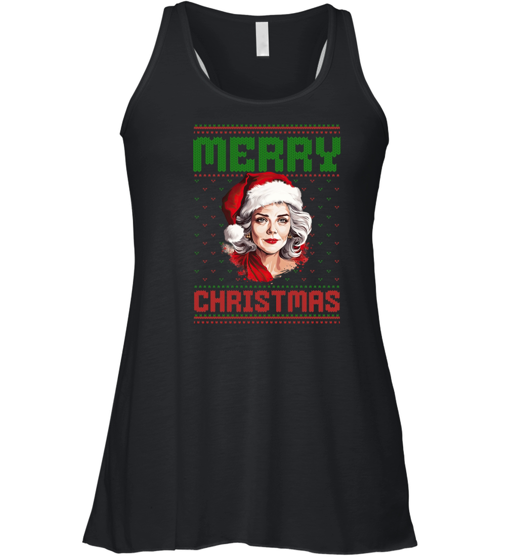 Merry christmas 59 55 Women's Flowy Tank Top