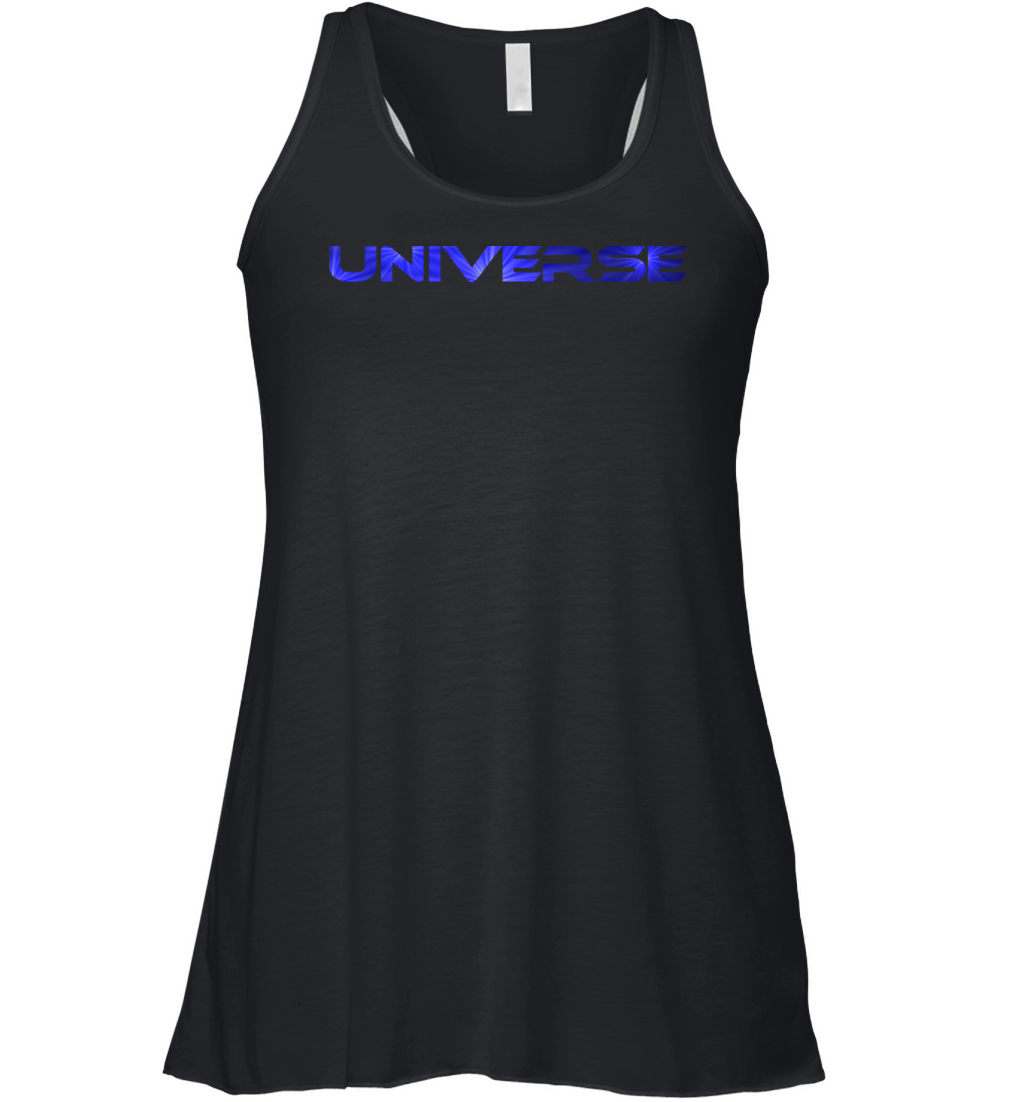 universe blue hoodie shirt Women's Flowy Tank Top