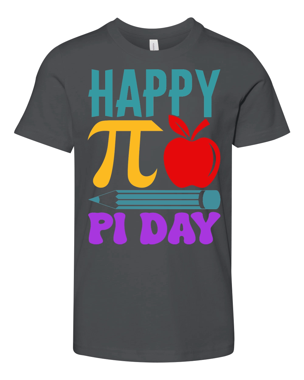 Happy Pi Day Youth Unisex Jersey Tee