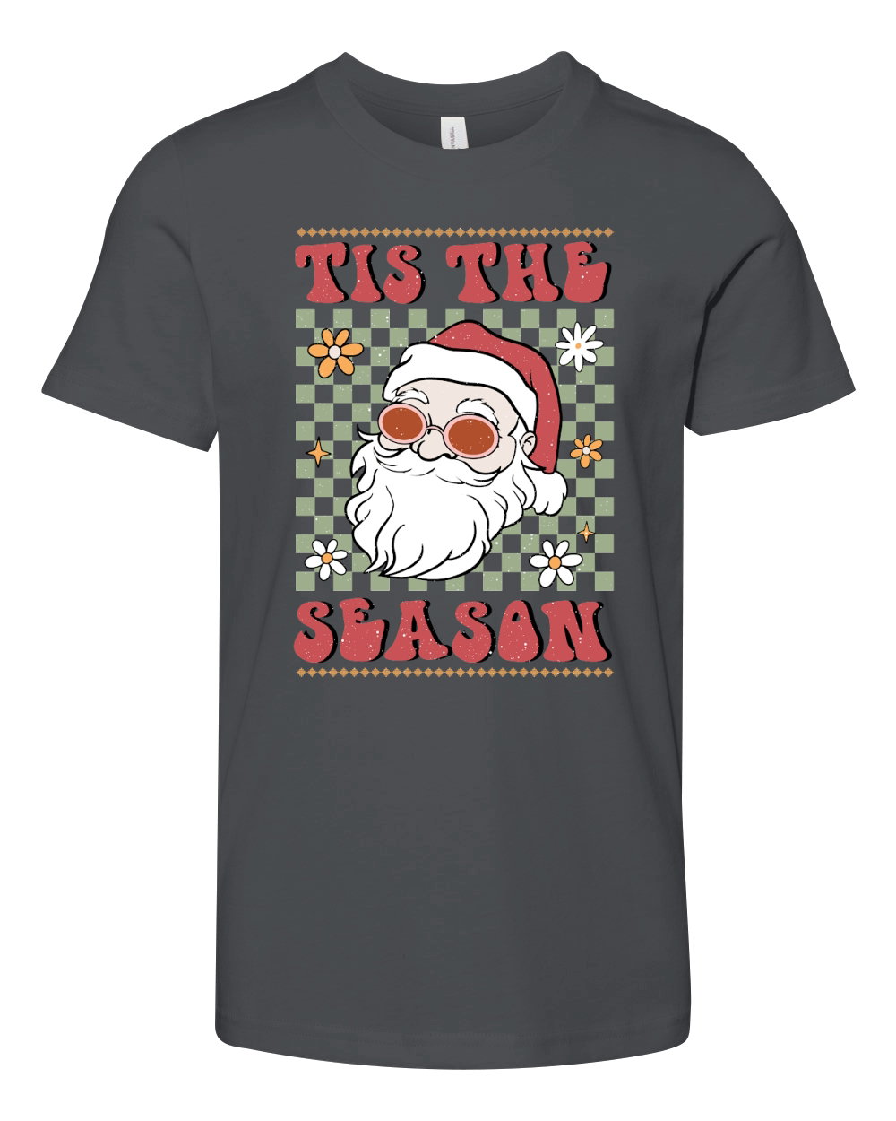 Tis the season santa ugly Youth Unisex Jersey Tee