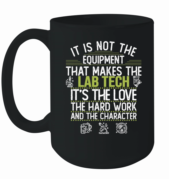 Lab Tech Funny Gift Laboratory Technician Ceramic Mug