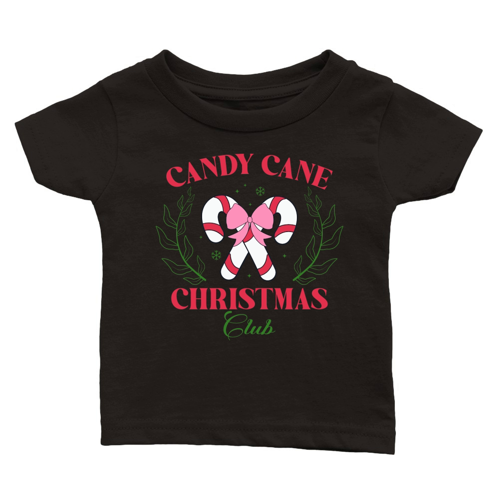 Christmas vintage candy club Classic Baby Crewneck T-shirt