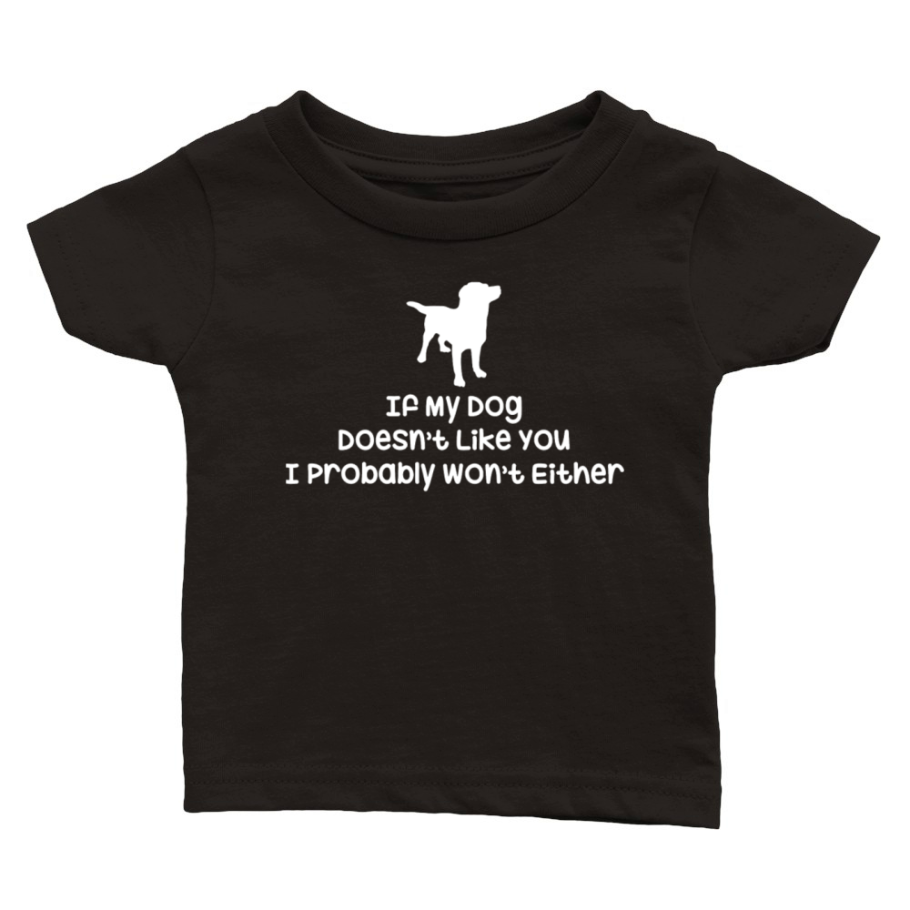 Dog Lovers Classic Baby Crewneck T-shirt