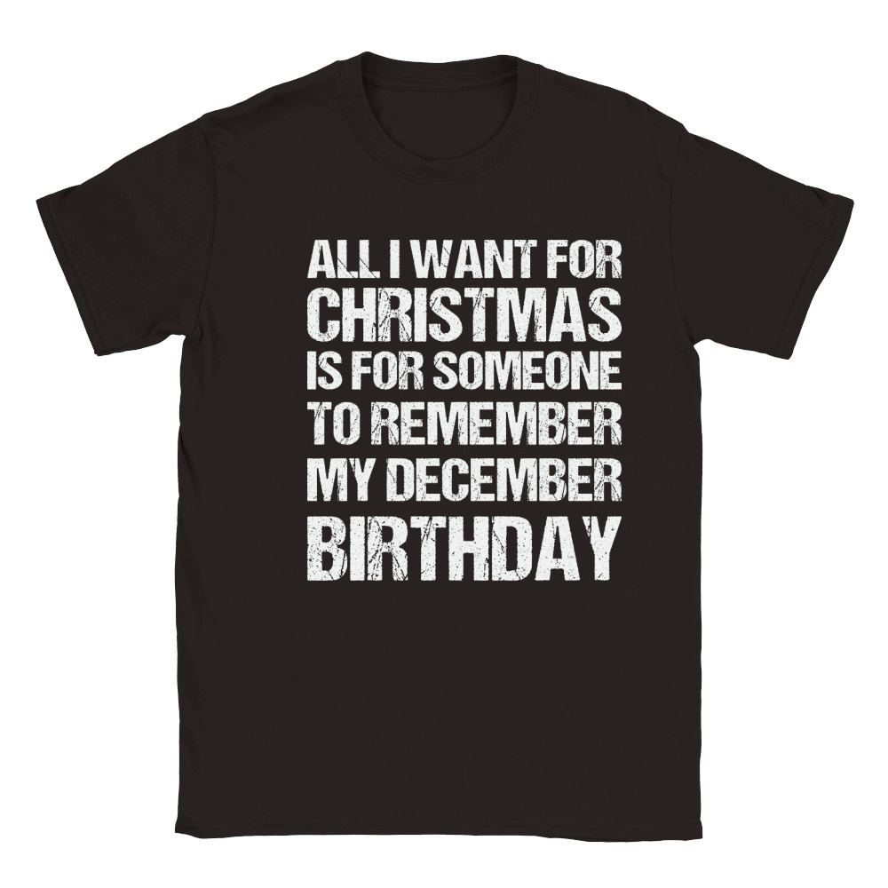 All I Want for Christmas is for Someone Birthday Classic Kids Crewneck T-shirt