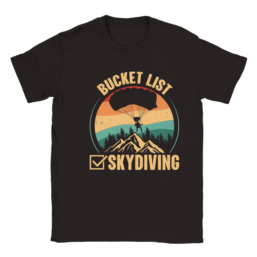 Bucket list skydiving 06 Classic Kids Crewneck T-shirt